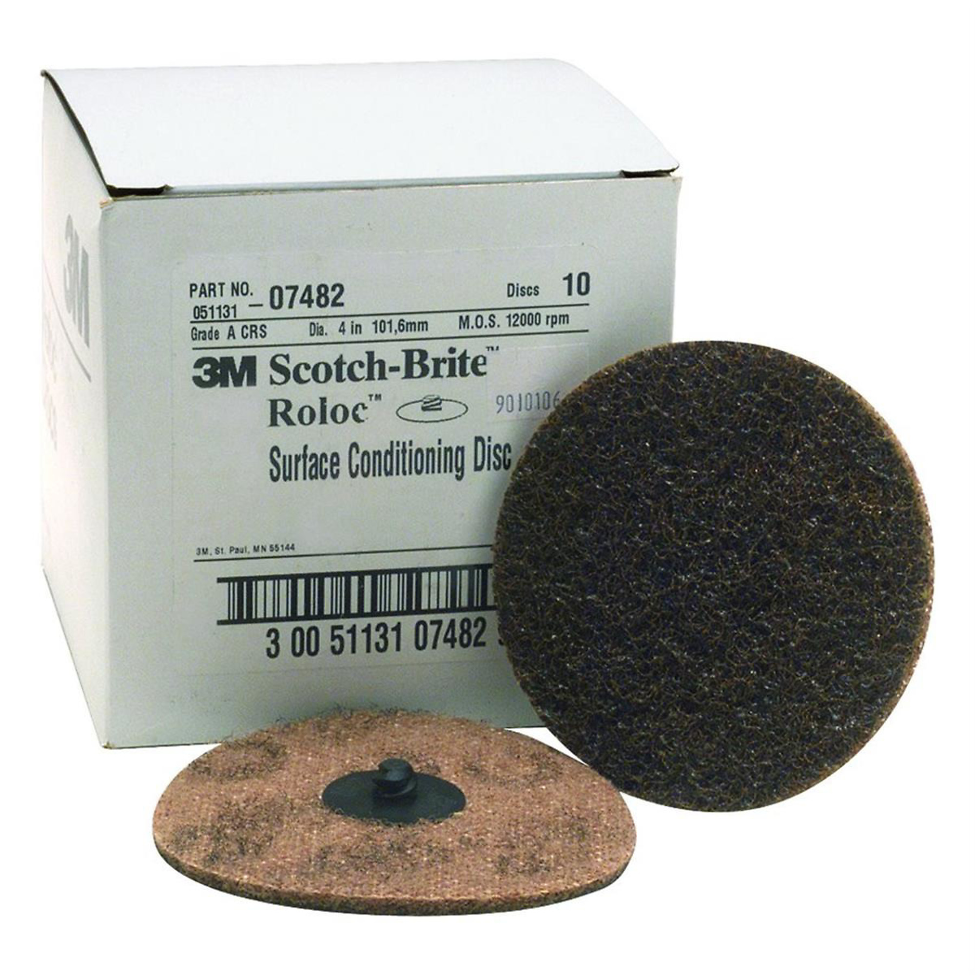3M Roloc Disc — Quick Fastening System, 12,000 RPM, Model# MMM7482